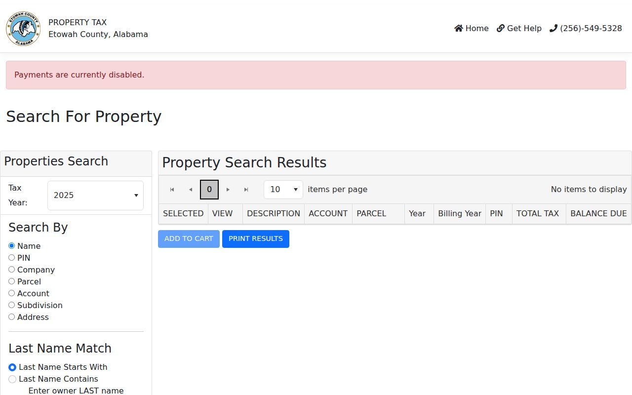 Gadsden street directory Etowah County property search